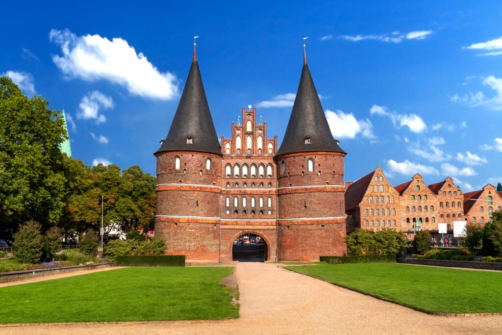 Das Holstentor der Hansestadt Lübeck